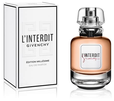 millesime givenchy|L'INTERDIT ÉDITION MILLÉSIME .